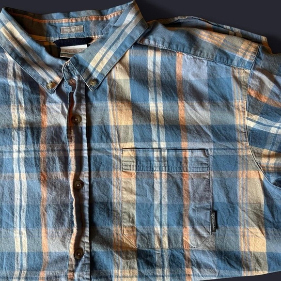 Columbia Sportswear Men’s Short Sleeve Plaid Button-Up Shirt - XL Regular Fit - Picture 5 of 7
